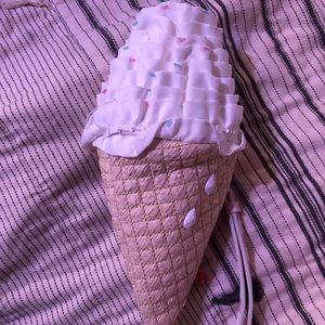 Betsey Johnson ice cream cone bag